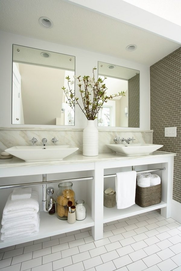 Bathroom Double Vanity Ideas
 Double sink vanity design ideas – modern bathroom