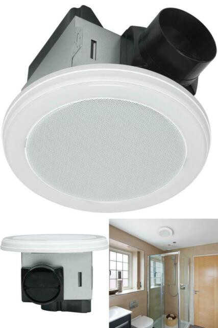 Bathroom Exhaust Fan With Light
 Bathroom Exhaust Fan LED Light Ceiling Mount Bluetooth