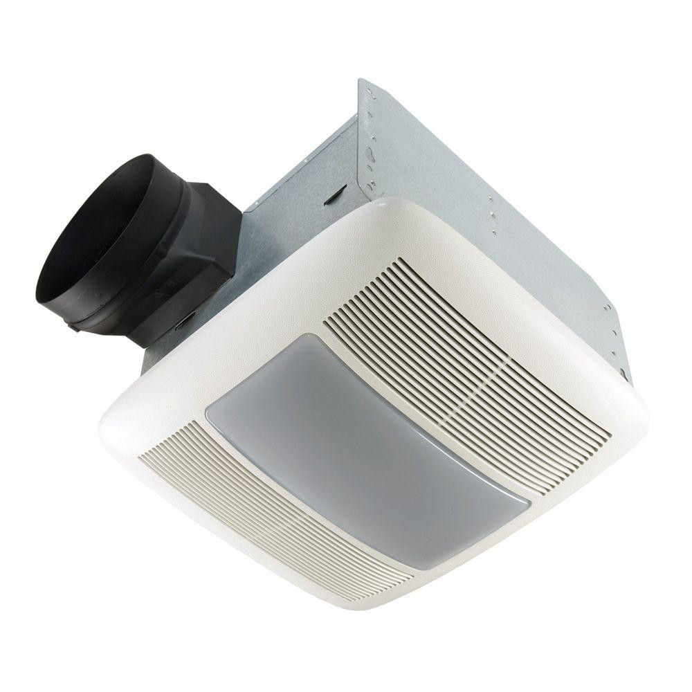 Bathroom Exhaust Fan With Light
 NuTone QT Series Quiet 150 CFM Ceiling Bathroom Exhaust