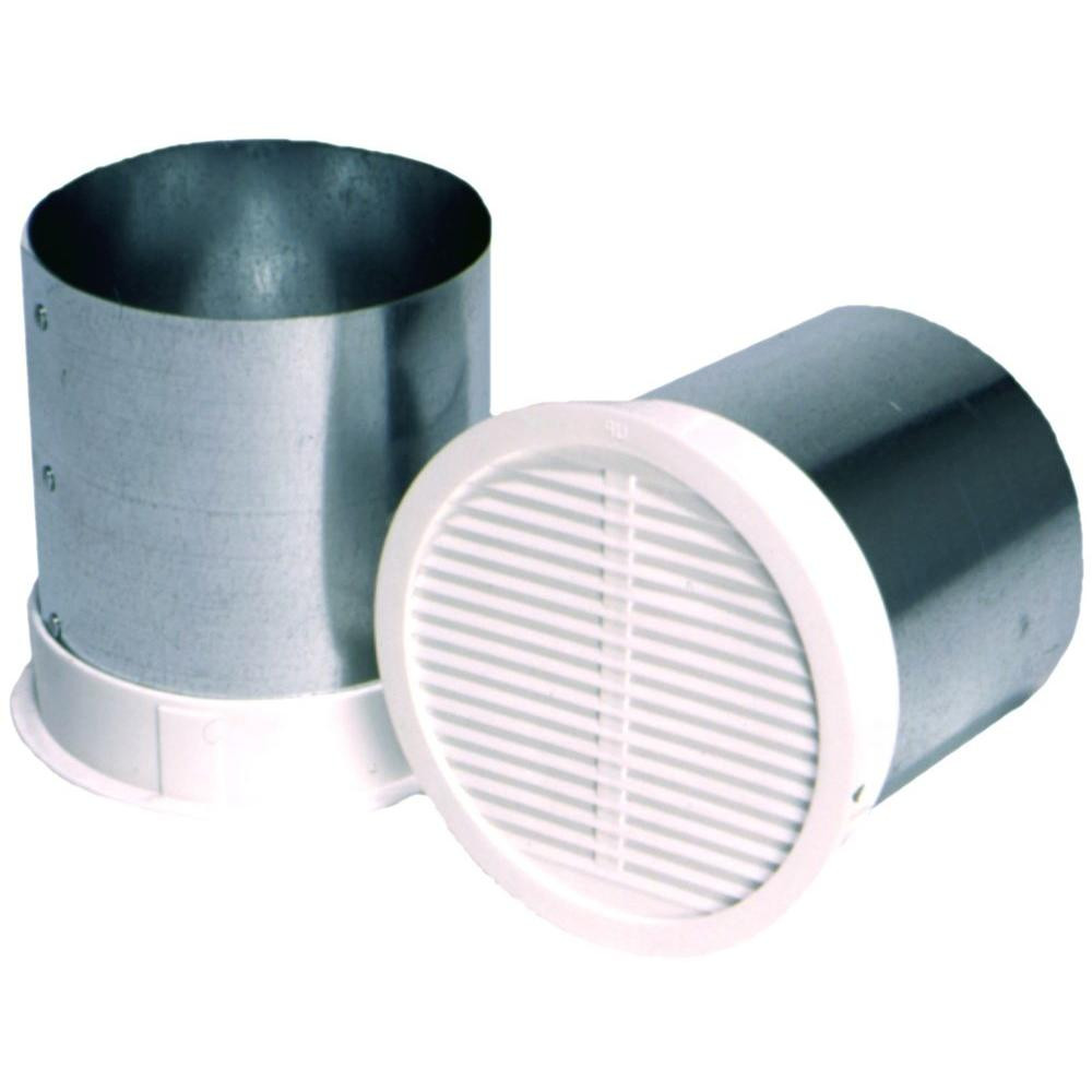 Bathroom Exhaust Vent
 4 in Eave Vent for Bath Exhaust BFEV4 The Home Depot