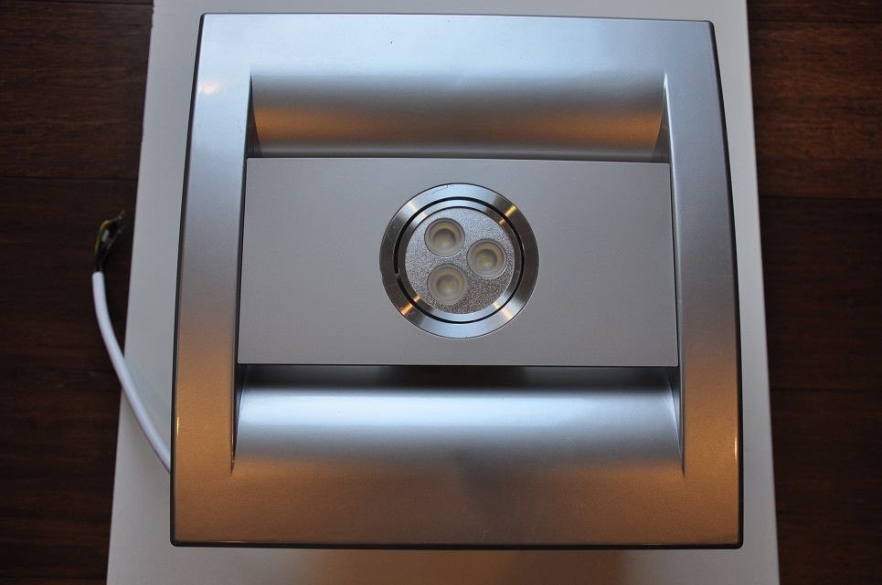 Bathroom Exhaust With Light
 Stainless steel Color SILENT SERIES Bathroom Exhaust Fan