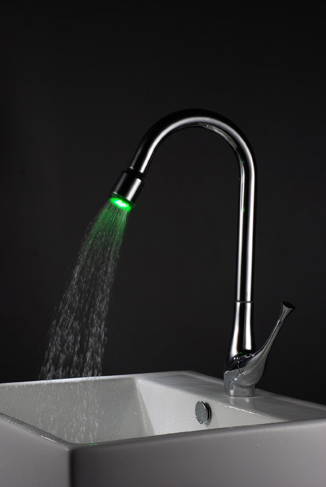 Bathroom Faucet With Led Light
 Sink Faucet with LED light