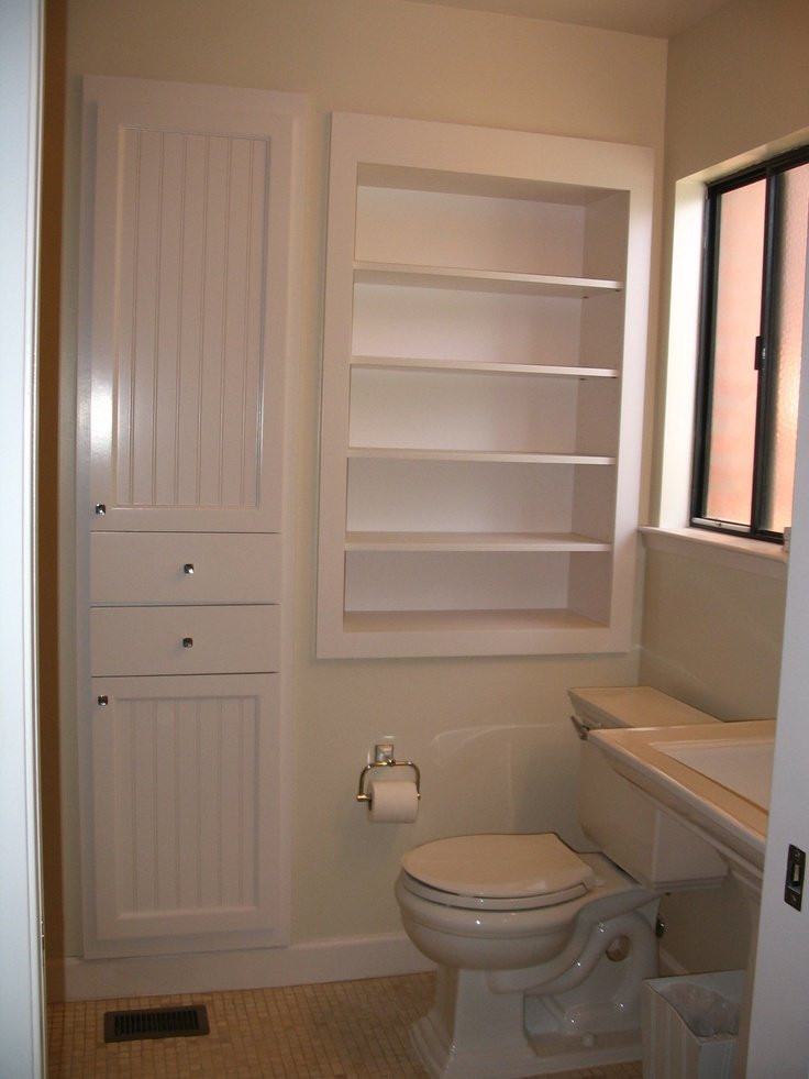 Bathroom Furniture Storage
 Recessed Bathroom Storage Cabinet Home Furniture Design
