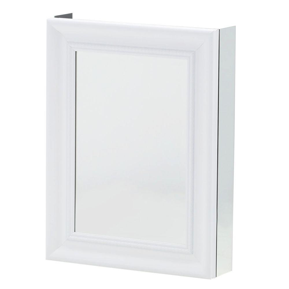Bathroom Medicine Cabinets Recessed
 Pegasus 20 in W x 26 in H Framed Recessed or Surface
