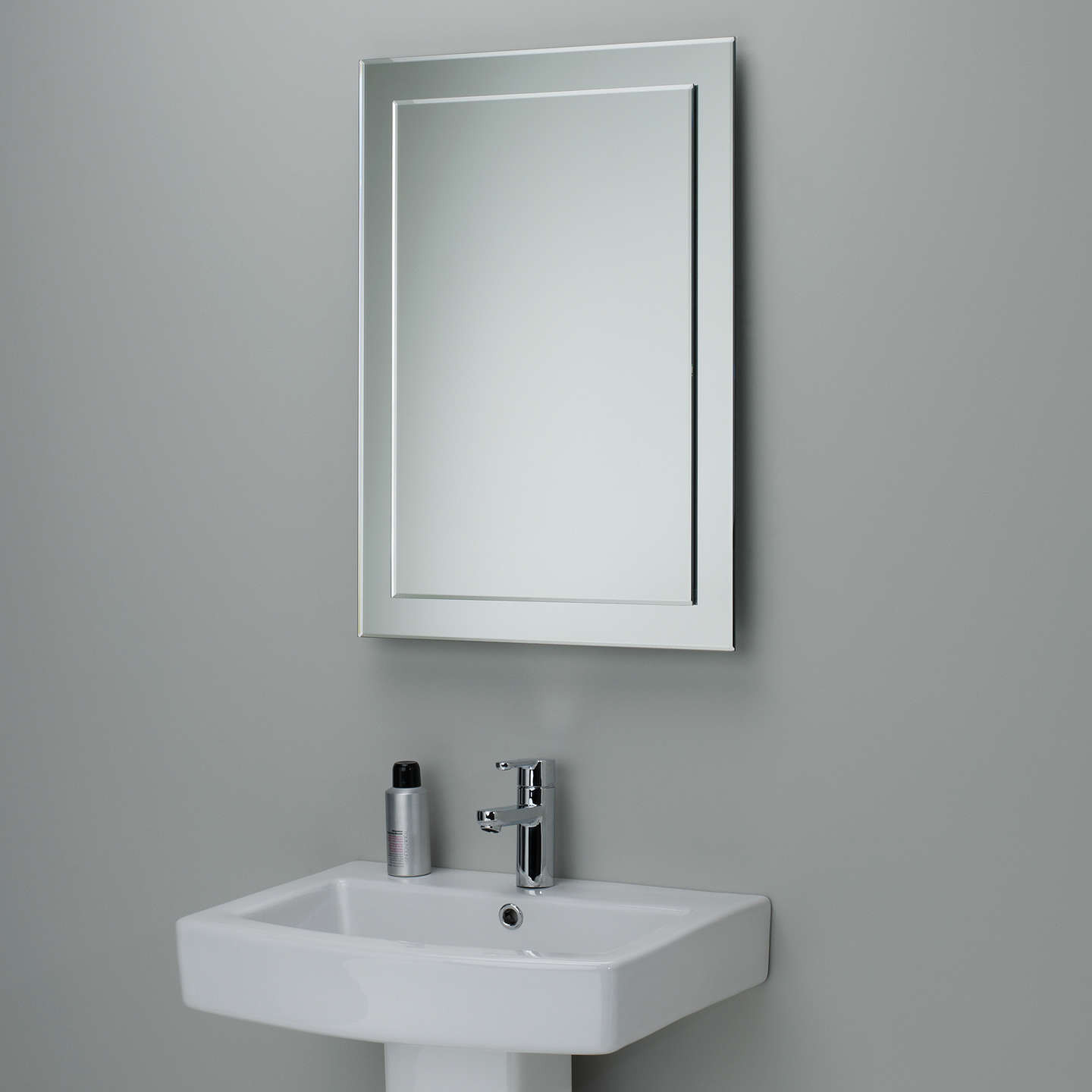 Bathroom Mirrors Online
 John Lewis Duo Wall Bathroom Mirror 70 x 50cm at John Lewis