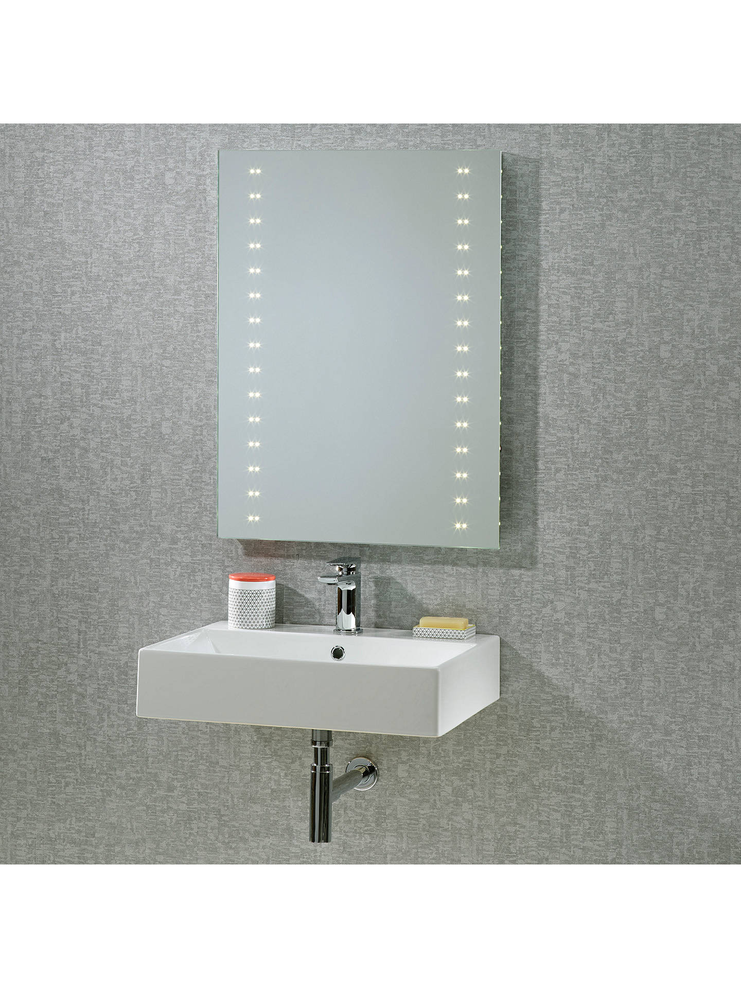 Bathroom Mirrors Online
 Roper Rhodes Pulse LED Bathroom Mirror at John Lewis