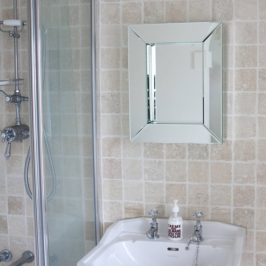 Bathroom Mirrors Online
 deep all glass bathroom mirror by decorative mirrors