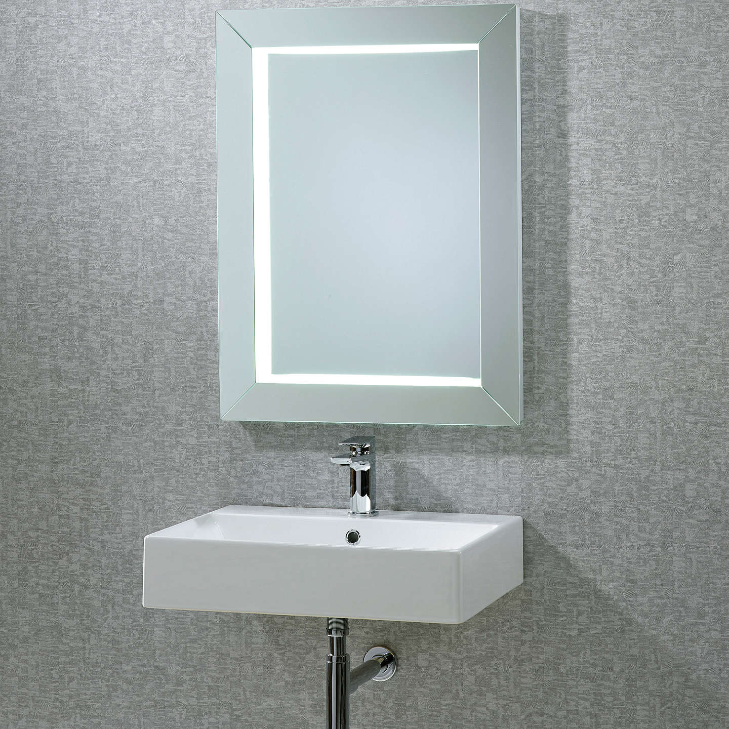 Bathroom Mirrors Online
 Roper Rhodes Sense Frame Illuminated Bathroom Mirror at