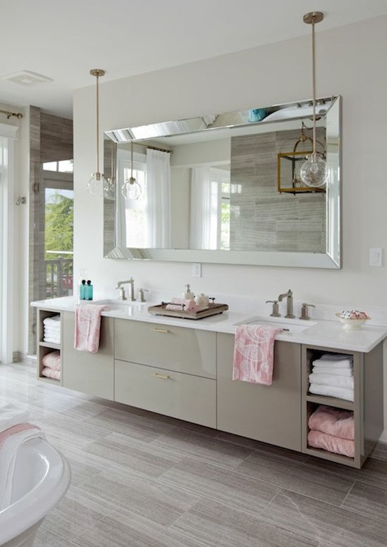 Bathroom Mirrors Over Vanity
 Five Ways to Update a Bathroom
