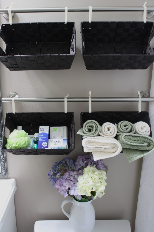 Bathroom Organization DIY
 30 DIY Storage Ideas To Organize Your Bathroom