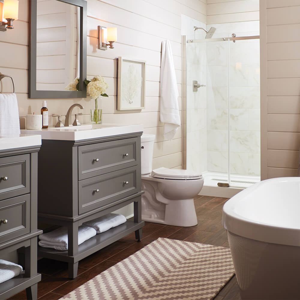 Bathroom Remodeling Cost
 Cost to Remodel a Bathroom The Home Depot