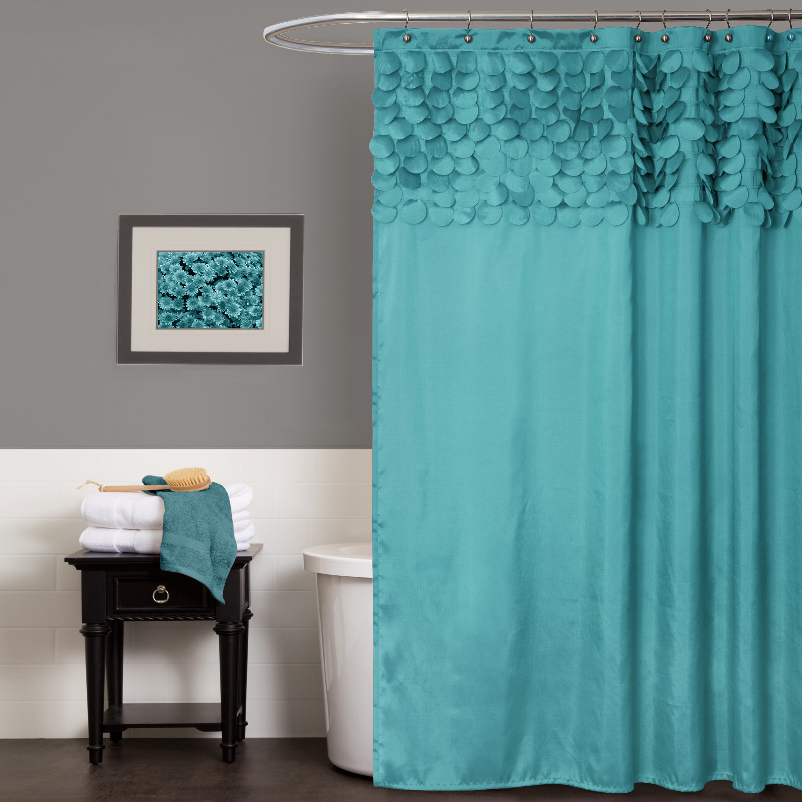 Bathroom Sets With Shower Curtain
 Lush Decor Lillian Shower Curtain Home Bed & Bath