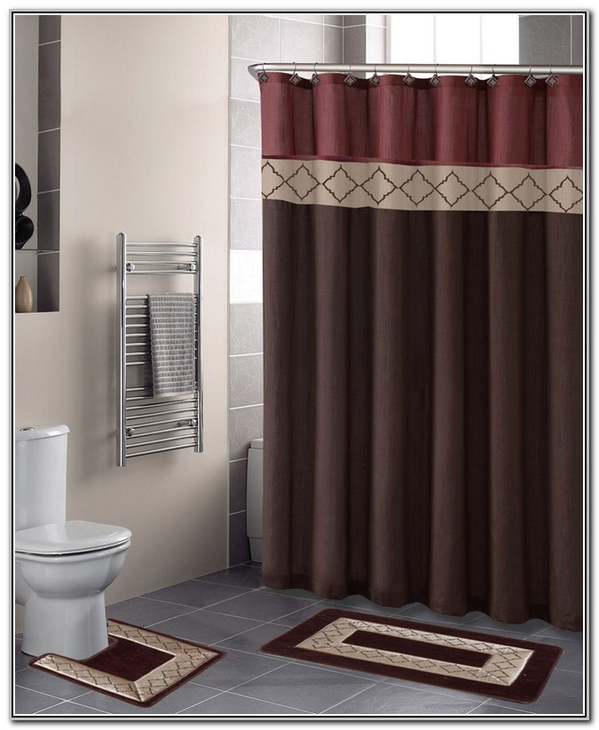 Bathroom Sets With Shower Curtain
 Bathroom Sets with Shower Curtain and Rugs Decor