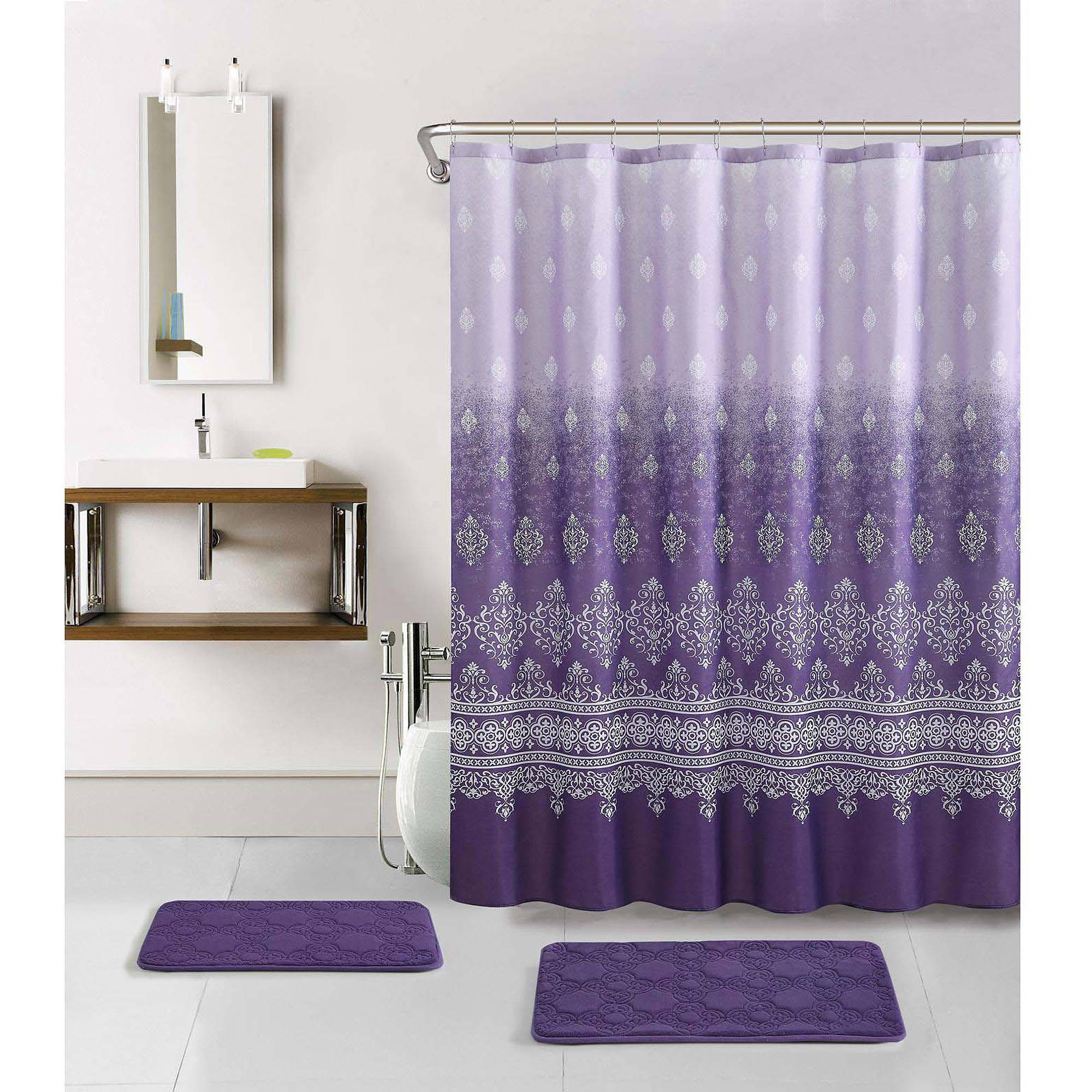 Bathroom Shower Curtains
 Curtain Walmart Shower Curtain For Cute Your Bathroom