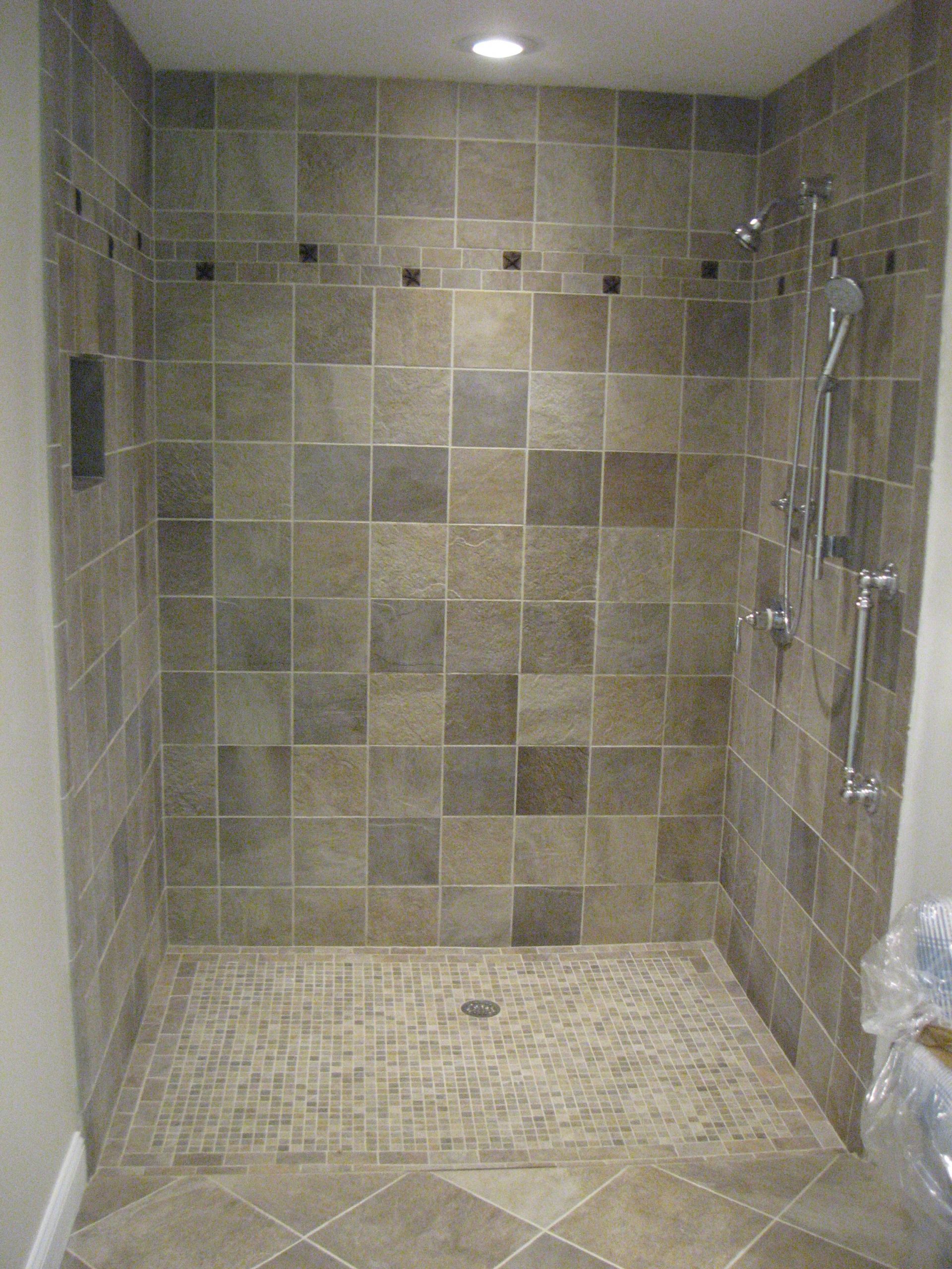 Bathroom Shower Floor Tile Ideas
 Bathroom Design Most Luxurious Bath With Shower Tile