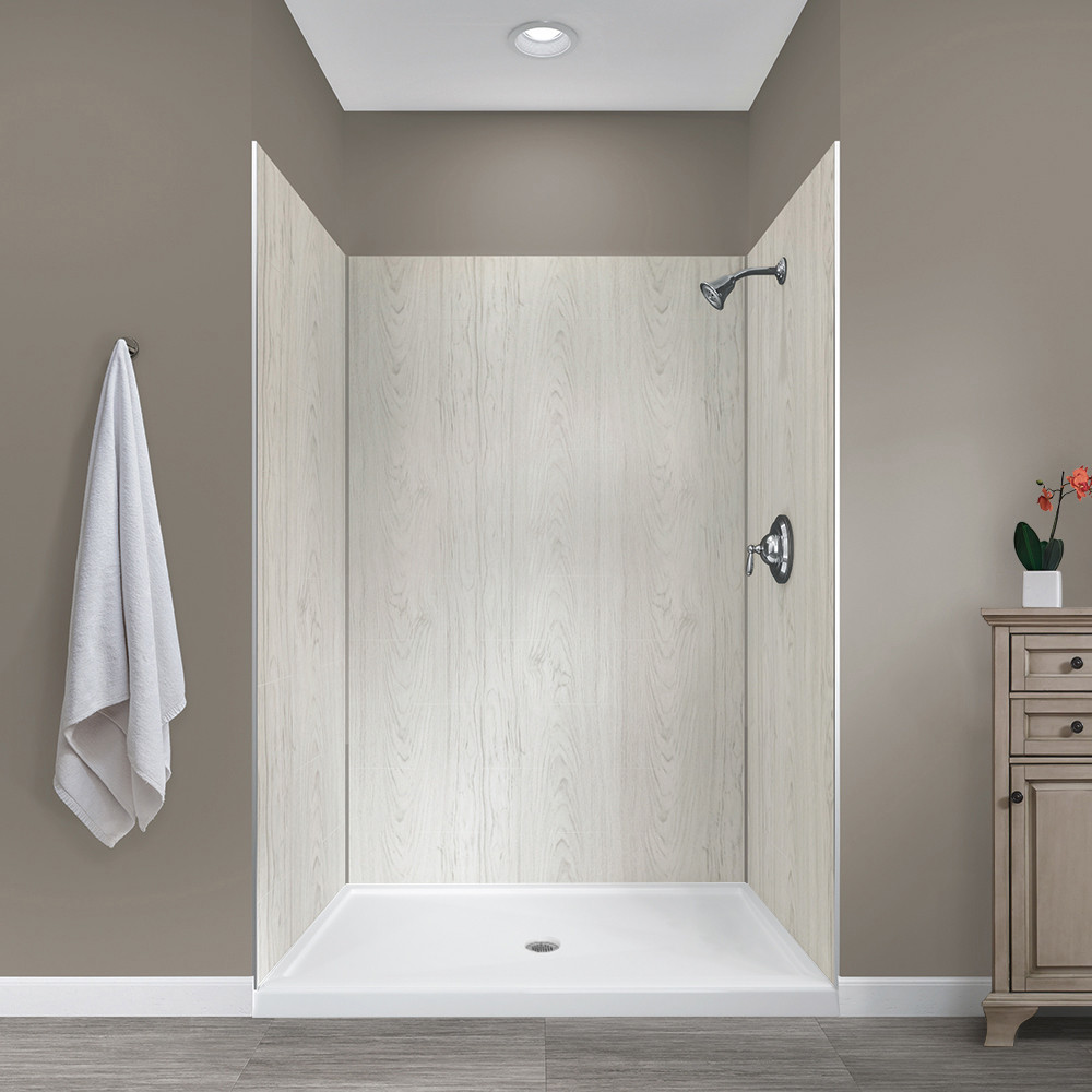 Bathroom Shower Panels
 Jetcoat™ 48″ x 34″ Five Panel Shower Wall System