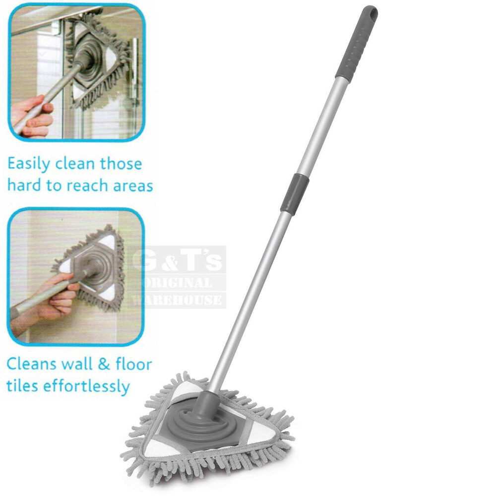 Bathroom Shower Tile Cleaner
 Addis Bathroom Wand Microfibre Telescopic Shower Glass