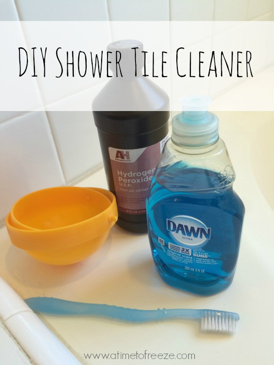 Bathroom Shower Tile Cleaner
 DIY Shower Tile Cleaner