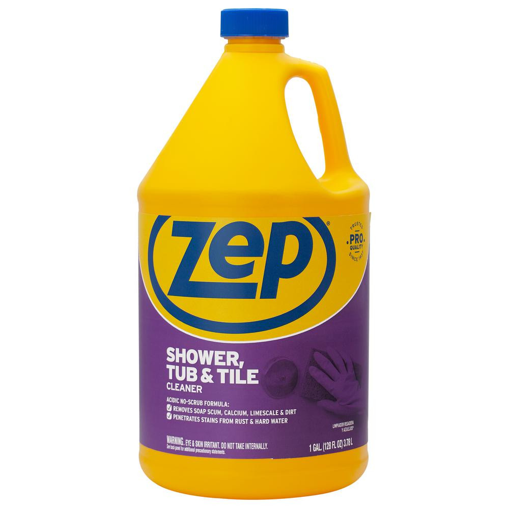 Bathroom Shower Tile Cleaner
 ZEP 1 Gal Shower Tub and Tile Cleaner ZUSTT128 The Home