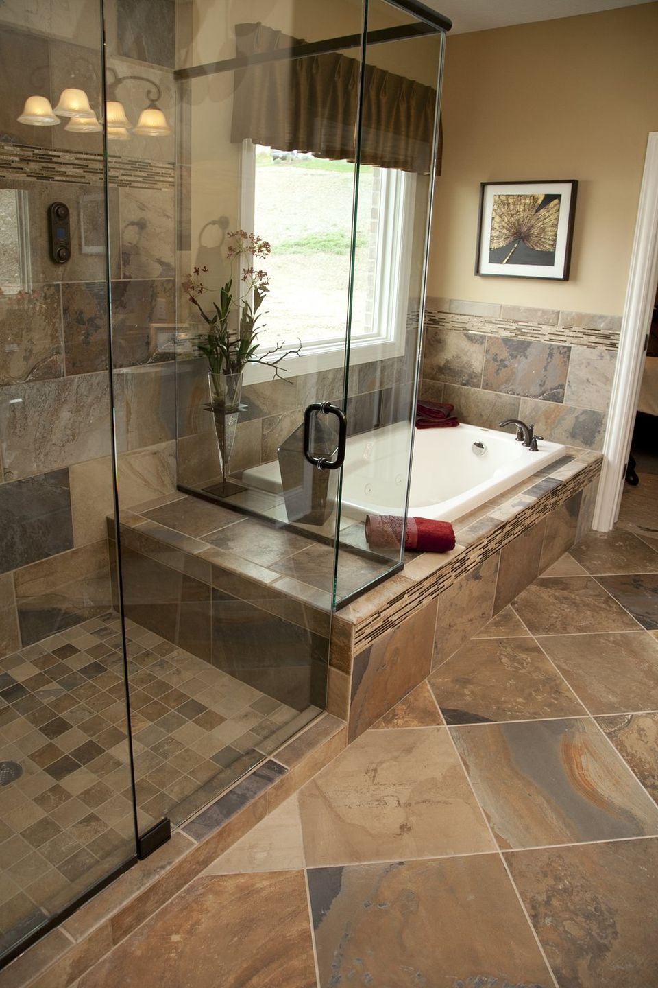 Bathroom Shower Tile Ideas
 33 stunning pictures and ideas of natural stone bathroom