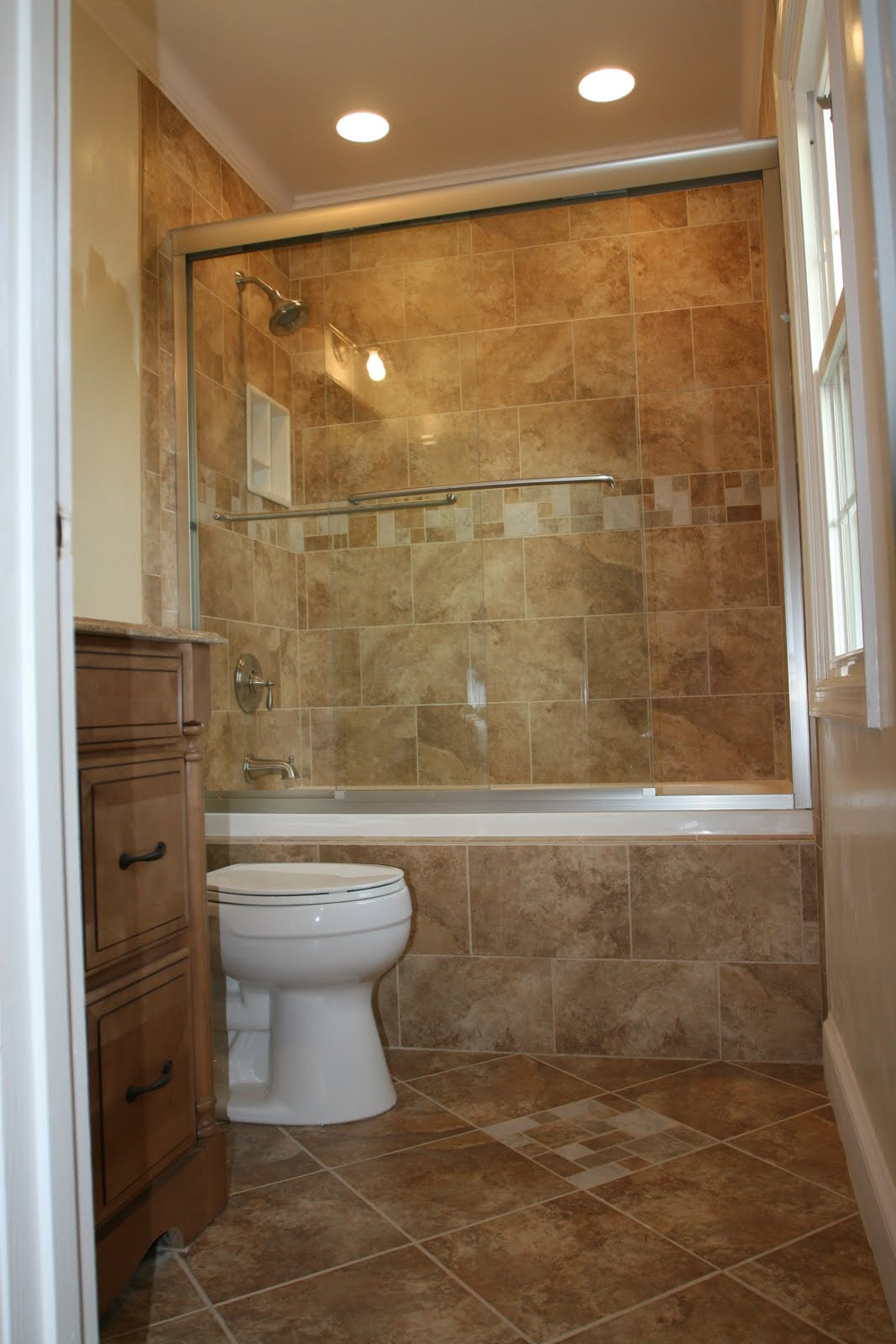 Bathroom Shower Tile Ideas
 Bathroom Remodeling Design Ideas Tile Shower Niches