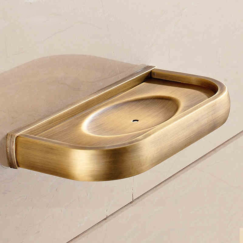 Bathroom Soap Dish Wall Mounted
 VidricSoap Dishes Solid Brass Wall Mounted Soap Dish