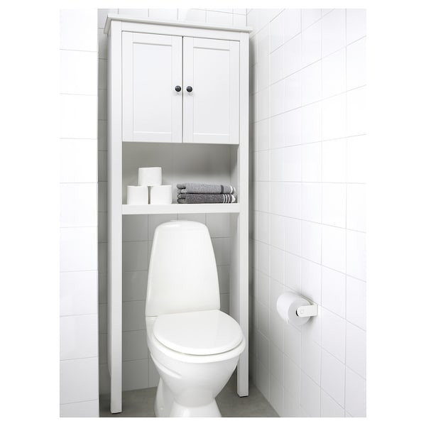 Bathroom Storage Ikea
 HEMNES Bathroom shelf unit white IKEA