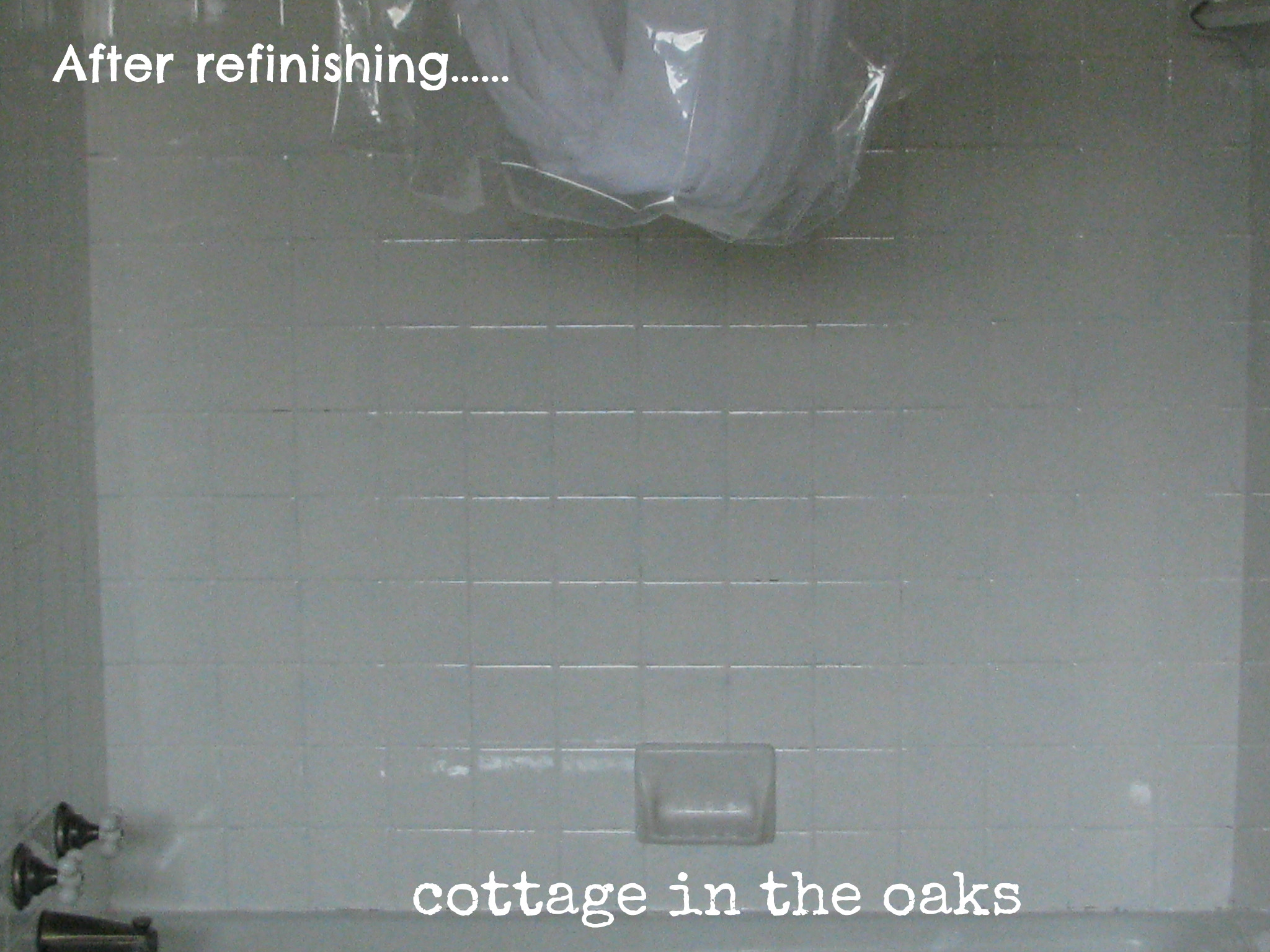 Bathroom Tile Refinishing
 Refinishing Tile Our Miracle Method Cottage Bath