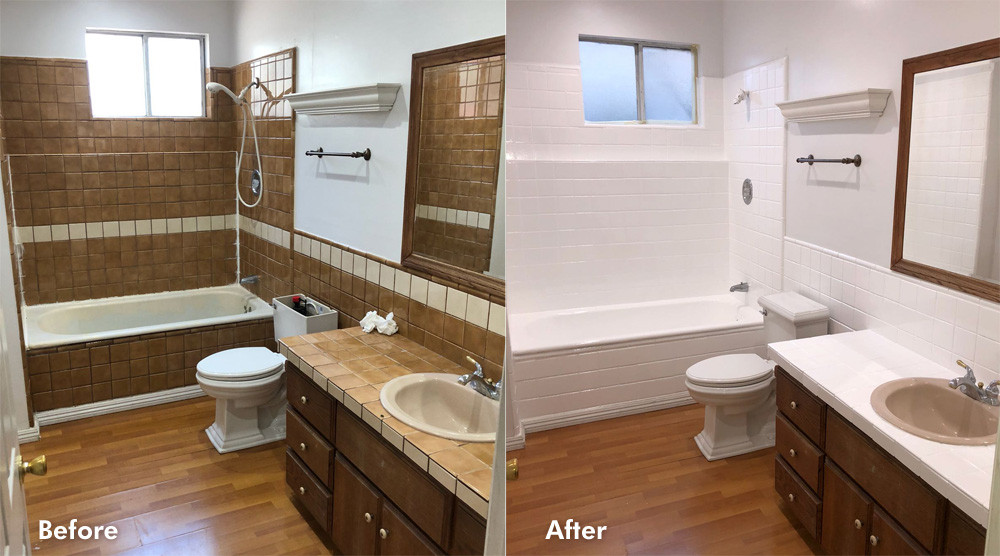 Bathroom Tile Refinishing
 Make Your Bathroom Tile Look New Again