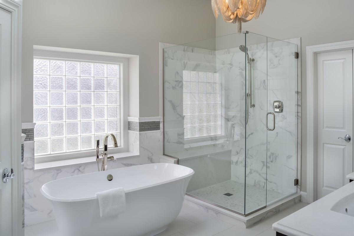 Bathroom Tub And Shower Ideas
 Leawood Lifestyle Magazine Features Our Project