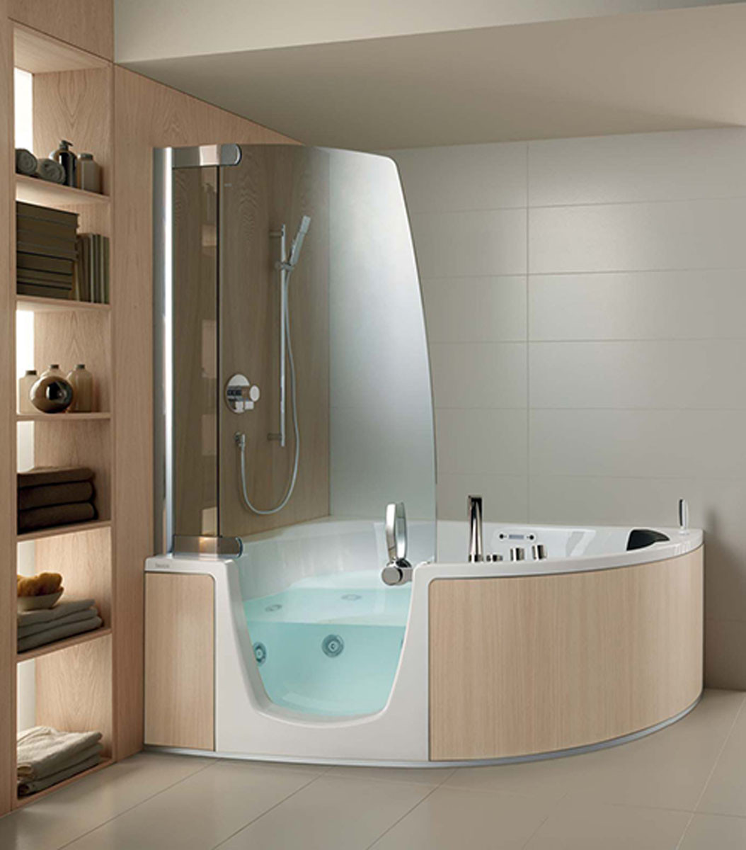 Bathroom Tub And Shower Ideas
 Small Corner Bathtub With Shower