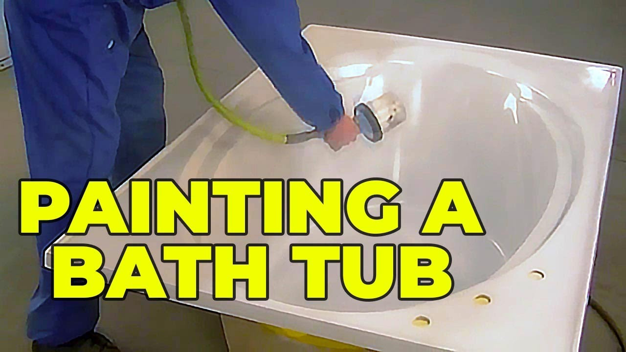 Bathroom Tub Paint
 How to Paint a Bathtub