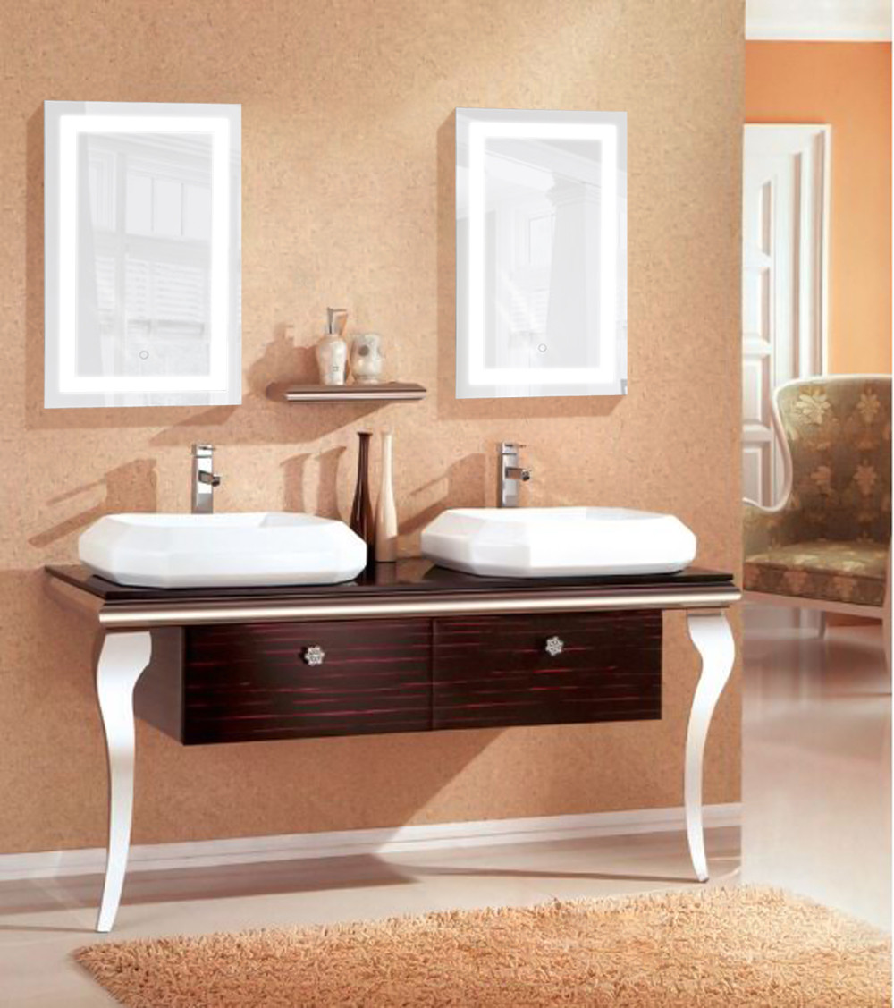 Bathroom Vanity 30 X 18
 LED Bathroom Mirror 18″ X 30″ Lighted Wall Mount Vanity