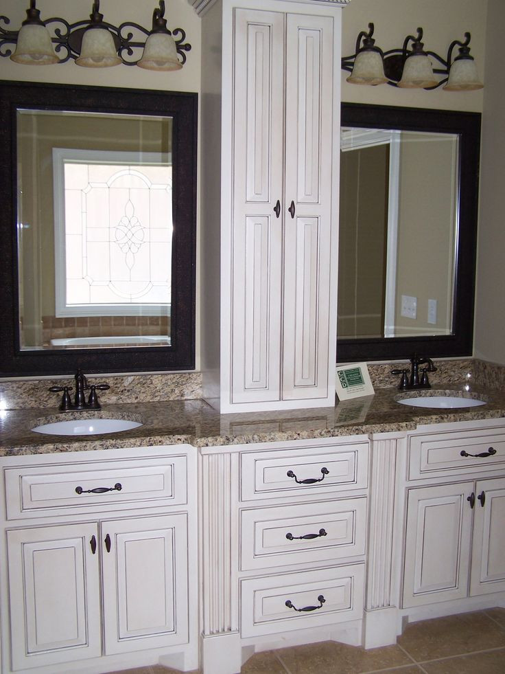 Bathroom Vanity Cabinets With Tops
 58 best images about upstairs bathroom on Pinterest