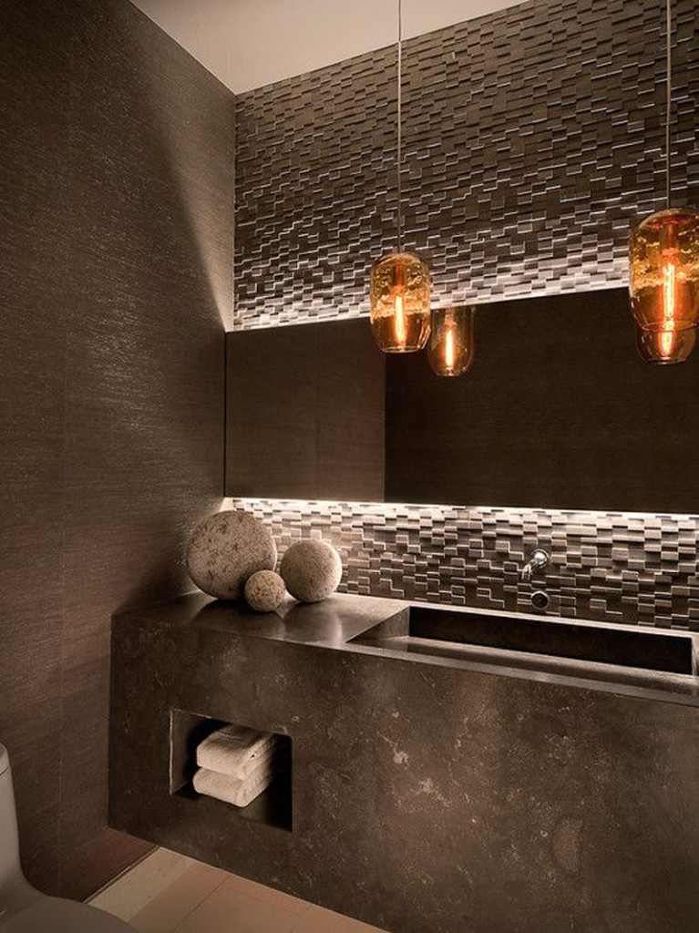 Bathroom Vanity Lighting Design
 Seductive bathroom vanity with lights fixtures design ideas