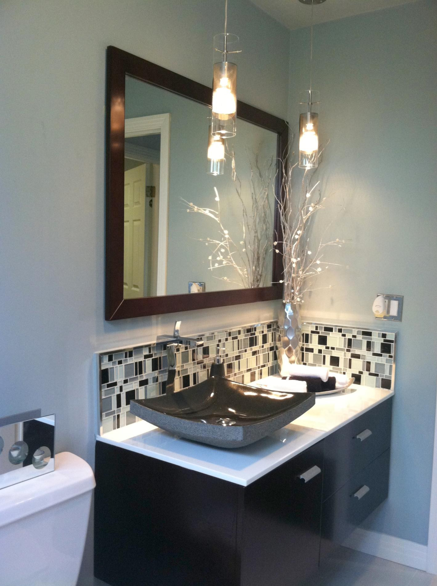 Bathroom Vanity Lighting Design
 Bathroom Pendant Lighting Fixtures with a Controllable