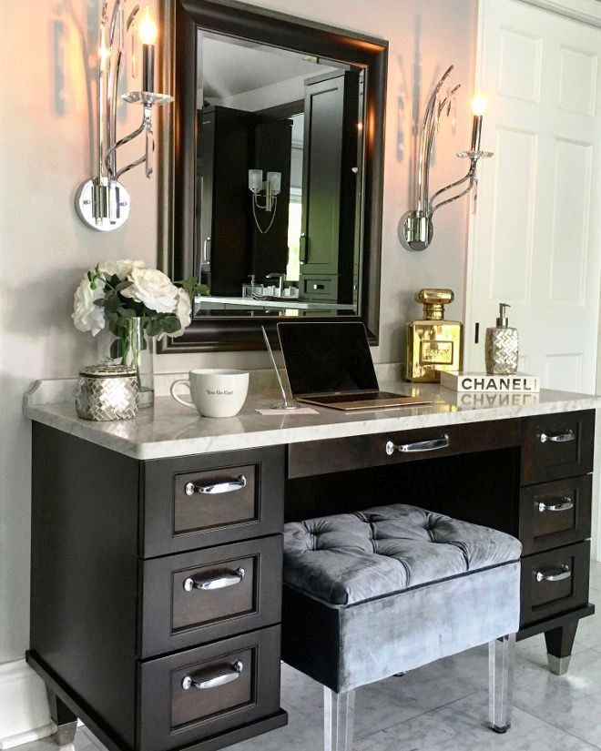 Bathroom Vanity With Makeup Table
 25 Awesome Bedroom Vanity Ideas To Try Out Instaloverz