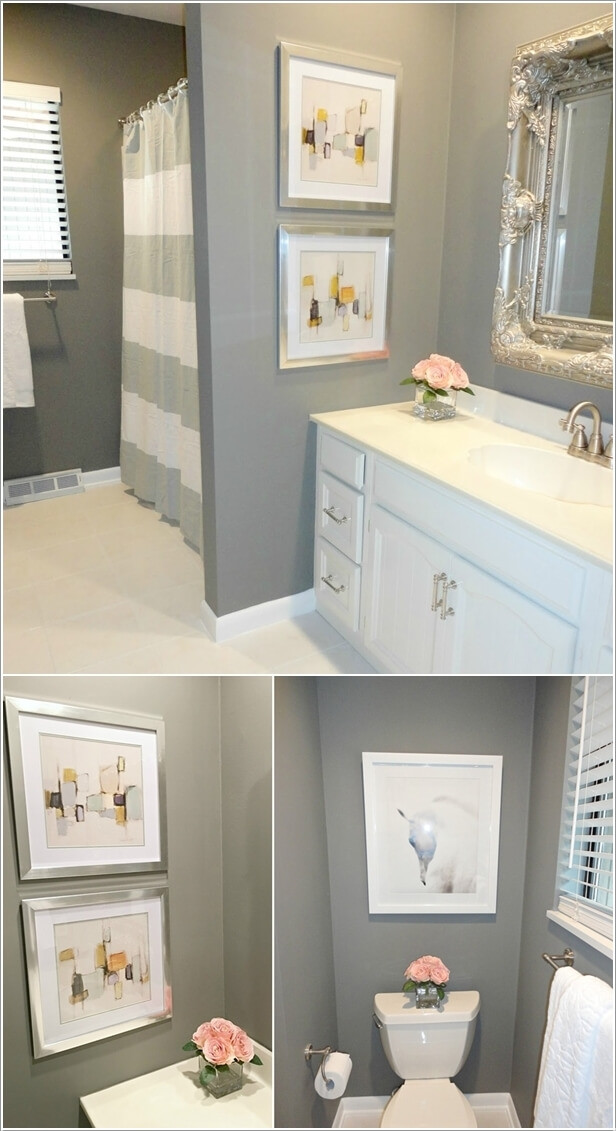 Bathroom Wall Pictures Ideas
 10 Creative DIY Bathroom Wall Decor Ideas