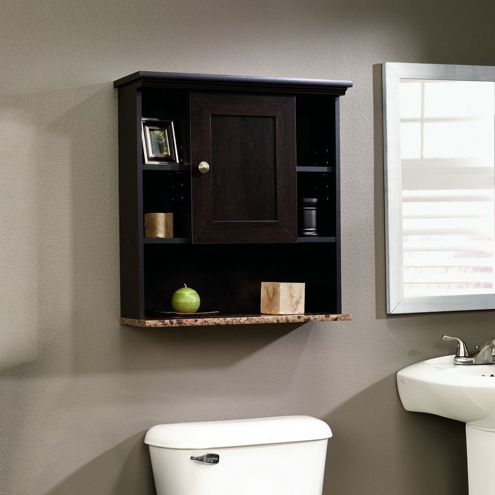 Bathroom Wall Shelves Over Toilet
 Bathroom Storage Cabinet Wood Over Toilet Shelf Medicine