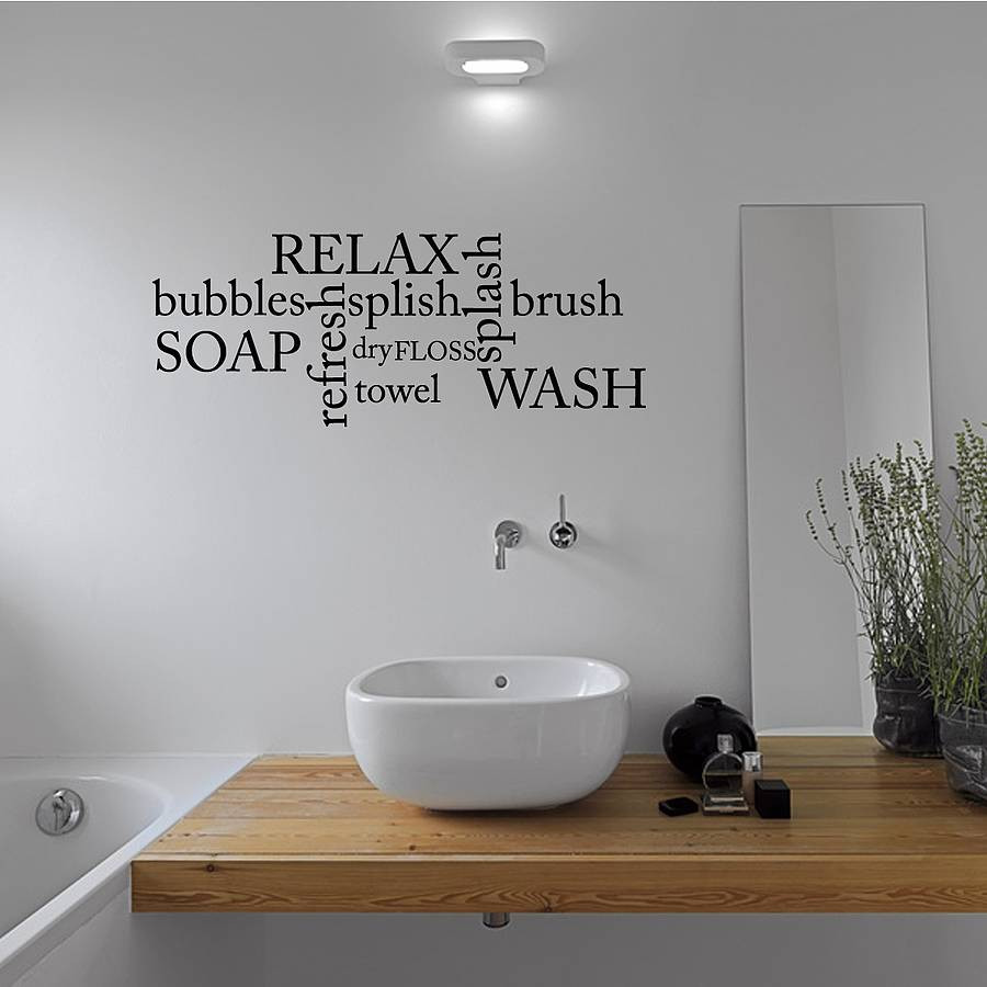 Bathroom Wall Signs
 Get a Good Looking Bathroom with Some Simple Tips