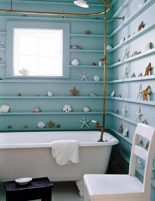 Bathroom Wall Treatments
 Coastal Wall Ideas for the Bathroom from Wood Panels to