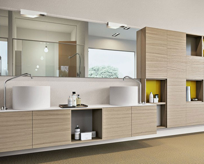 Bathroom Wall Unit
 Sophisticated Bathroom Storage Units InteriorZine