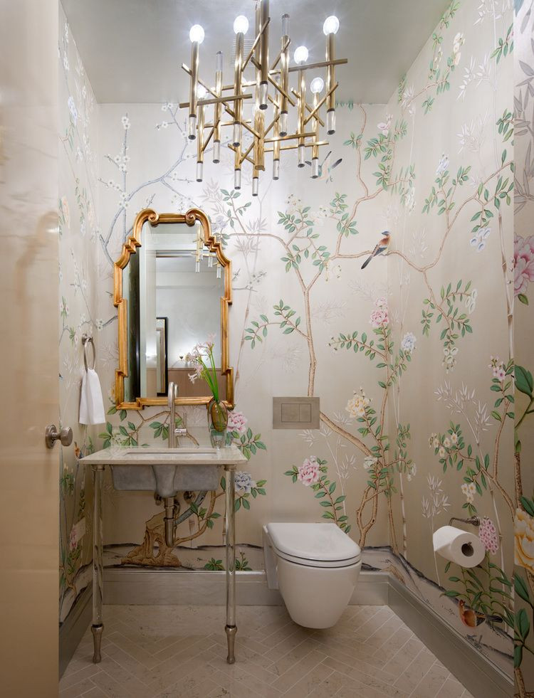 Bathroom Wallpaper Designs
 Bathroom Decorating Ideas for a Small Yet Stylish Design