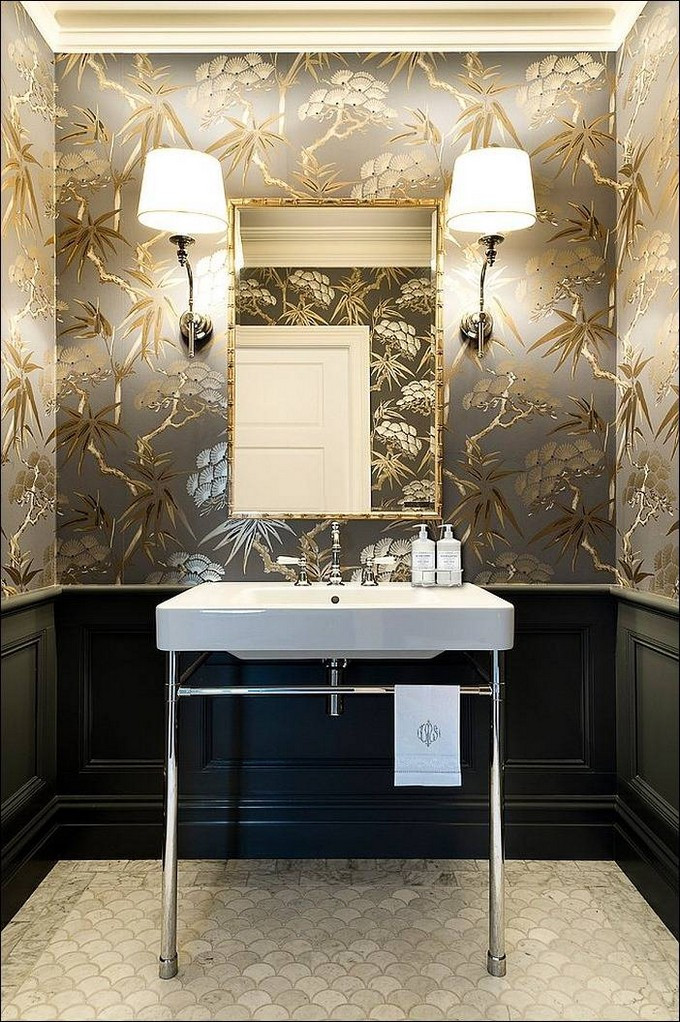 Bathroom Wallpaper Designs
 Gorgeous Wallpaper Ideas for your Modern Bathroom