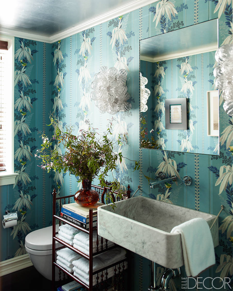 Bathroom Wallpaper Designs
 15 Bathroom Wallpaper Ideas Wall Coverings for Bathrooms