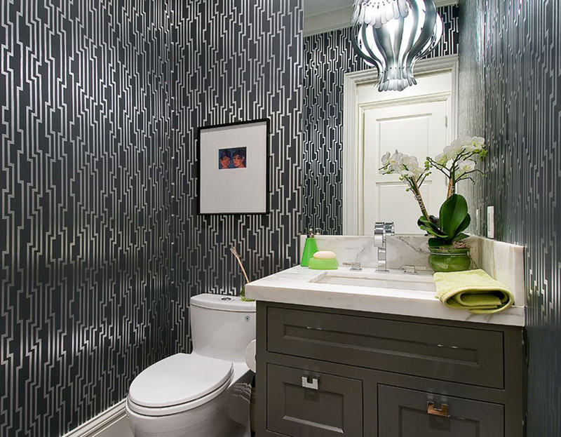 Bathroom Wallpaper Designs
 20 Designs of Stylish Bathroom Wallpapers