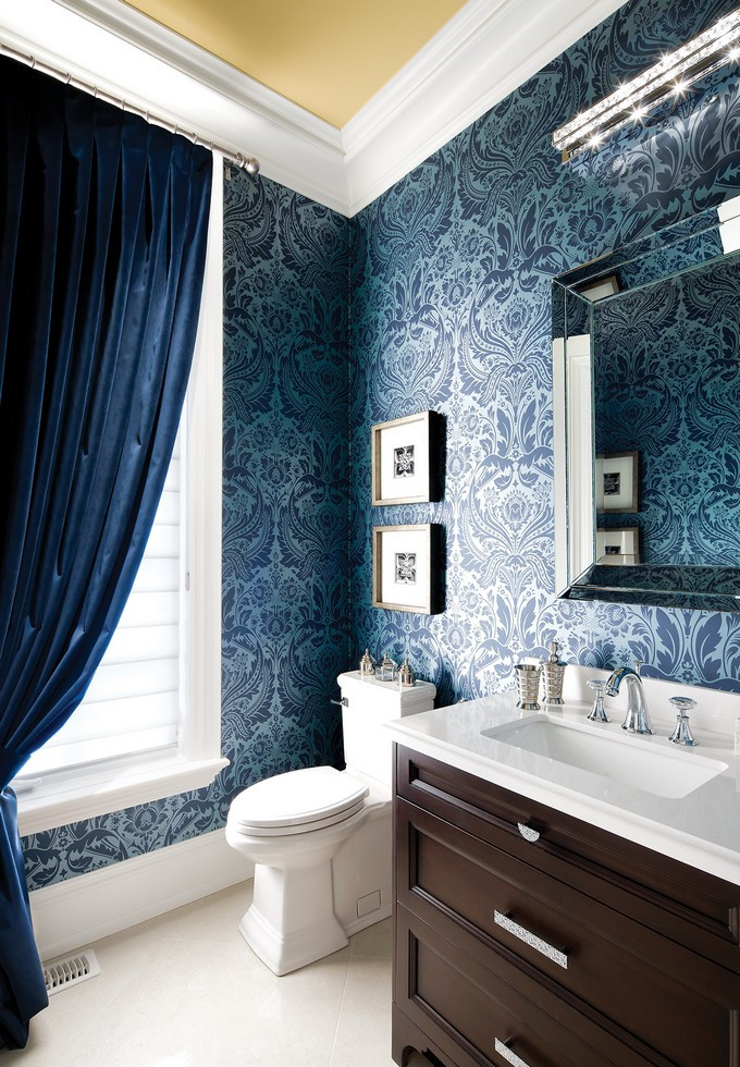 Bathroom Wallpaper Designs
 Gorgeous Wallpaper Ideas for your Modern Bathroom