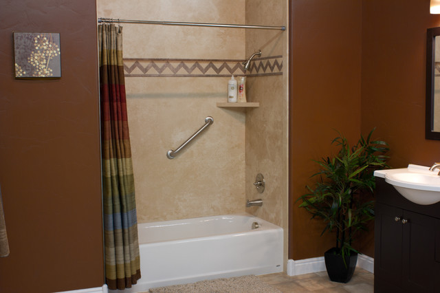 Bathroom Walls Materials
 Decorative Interior Shower & Tub Wall Panels