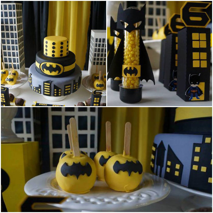 Batman Birthday Party
 Kara s Party Ideas Batman Themed Birthday Party Planning