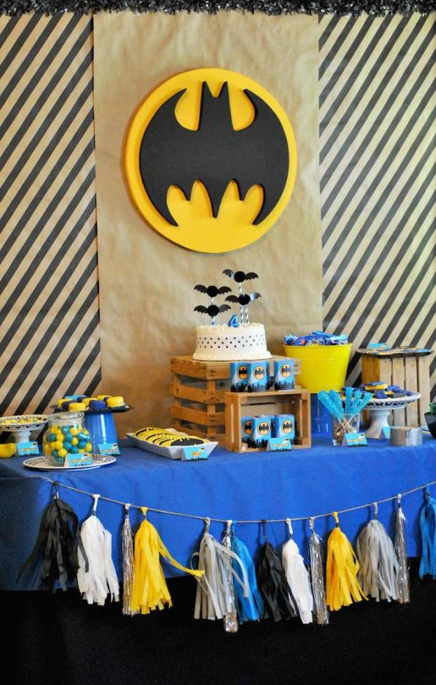Batman Birthday Party
 22 Batman Birthday Party Ideas Spaceships and Laser Beams